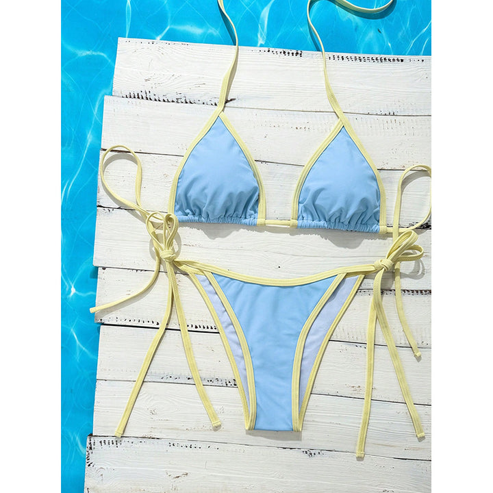 Women's triangle bikini with adjustable straps and seamless design Mune Fashion