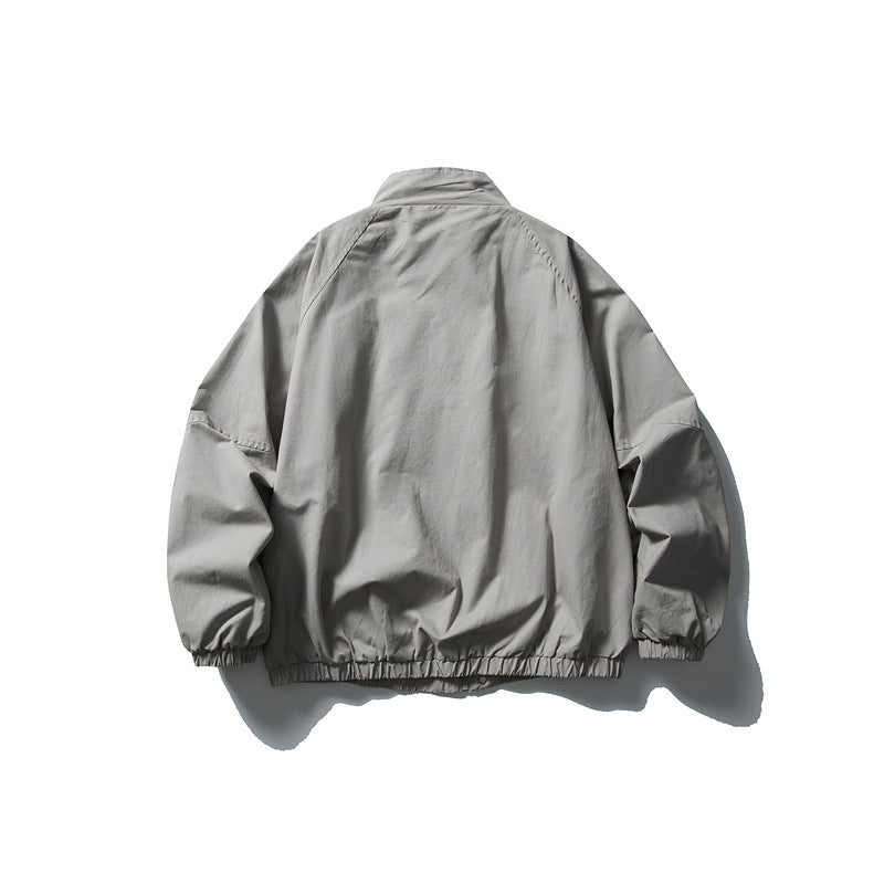 Unisex Boxy-Field Blouson made of lightweight ripstop with concealed zipper placket and elastic hem Mune Fashion