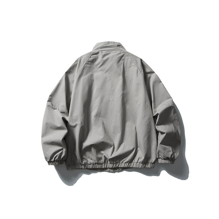 Unisex Boxy-Field Blouson made of lightweight ripstop with concealed zipper placket and elastic hem Mune Fashion