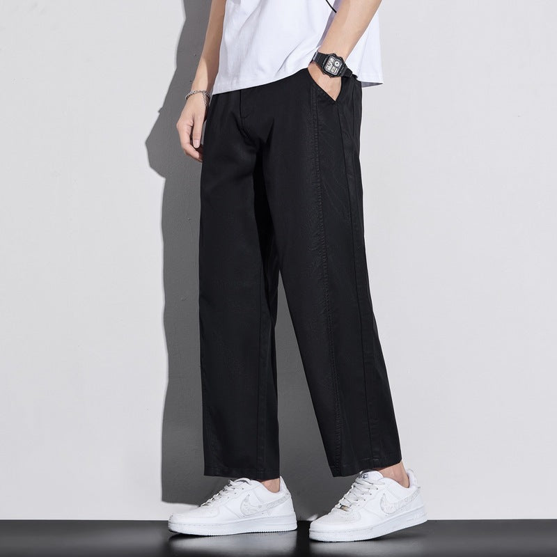 Men Wide-Cut Comfort Trousers Mune Fashion