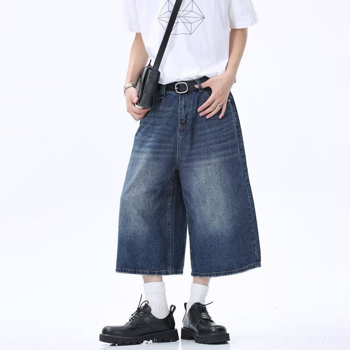 Unisex Fashion Wide Jeans Mune Fashion