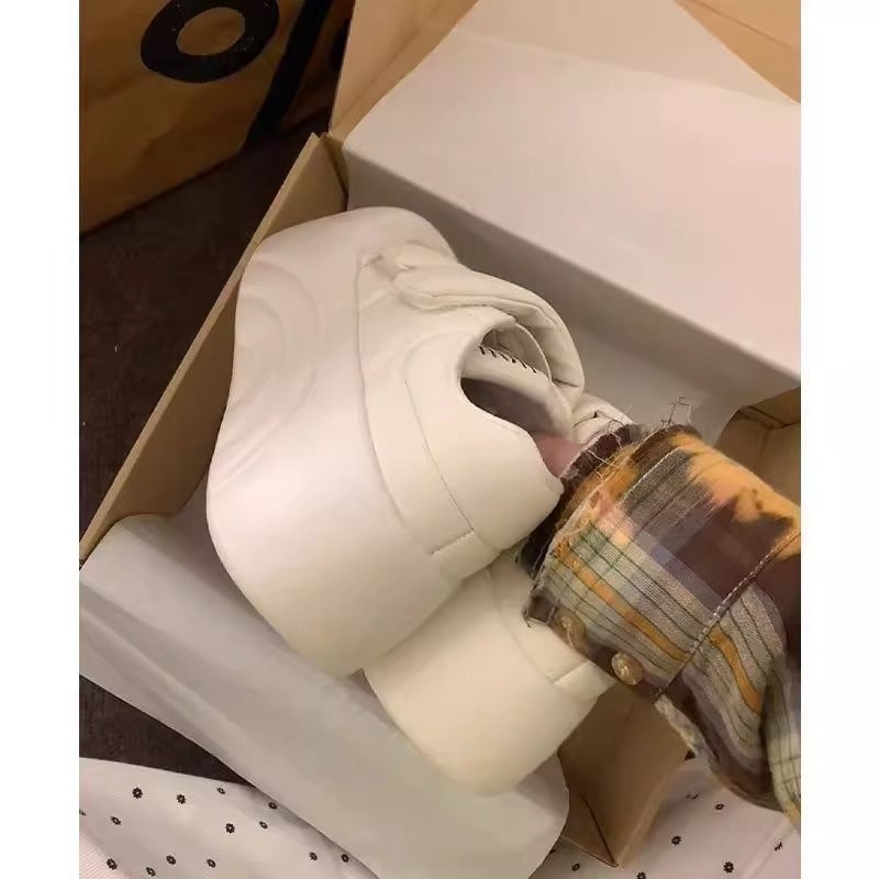 Women's Platform Sneakers with Velcro Mune Fashion