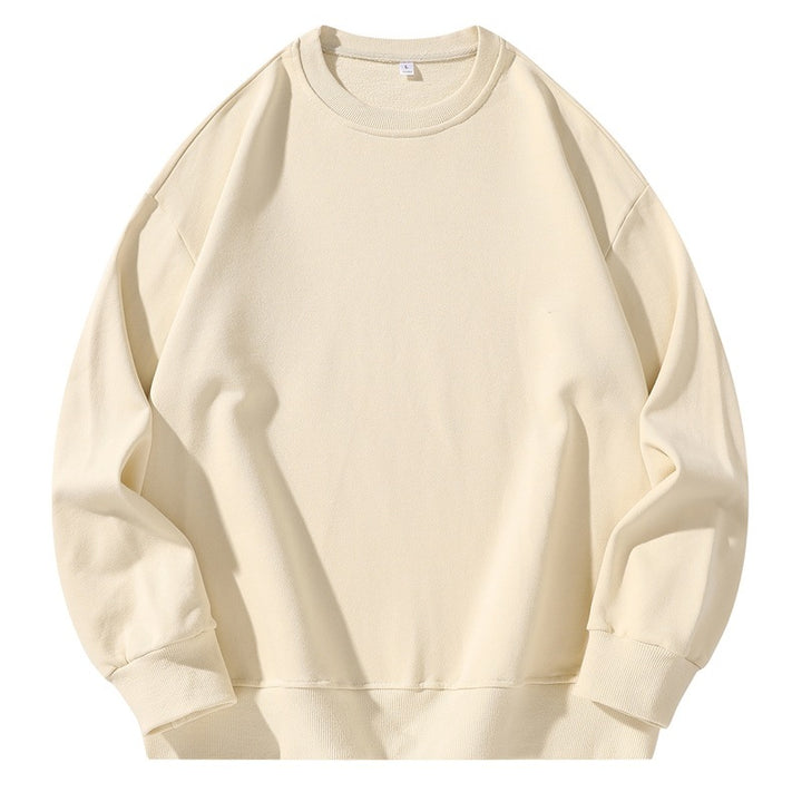 Unisex Oversize Sweatshirt with Round Neck, Dropped Shoulder and Ribbed Hem Mune Fashion