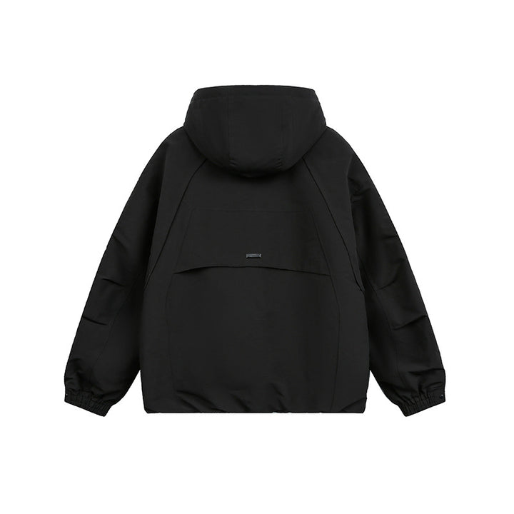 Unisex Oversized Hooded Winter Jacket with Water-Repellent Padding and Drawstring Mune Fashion
