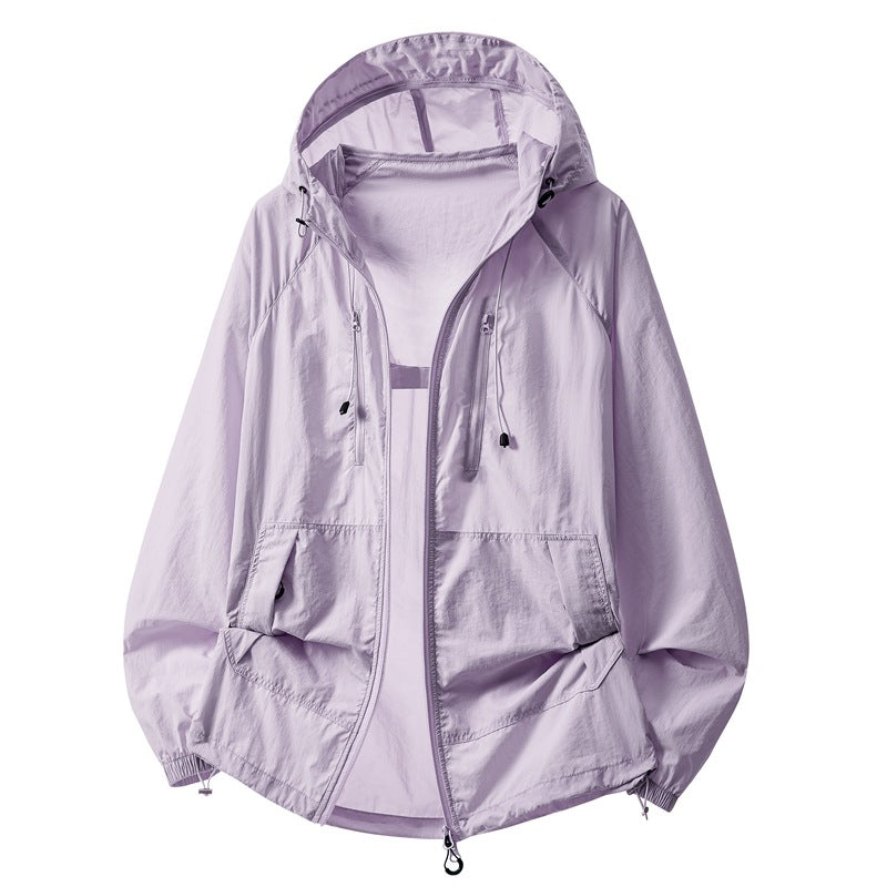 Women's lightweight and windproof outdoor jacket