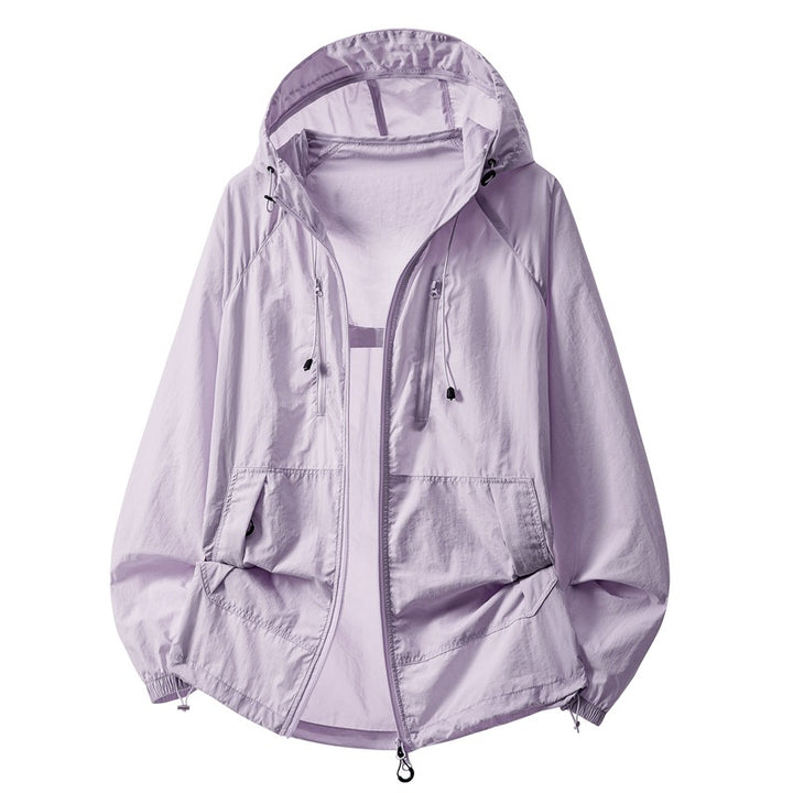 Women's lightweight and windproof outdoor jacket