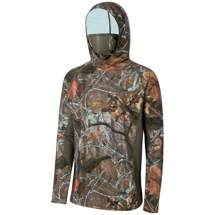 Men's Functional Hooded Shirt with UV Protection