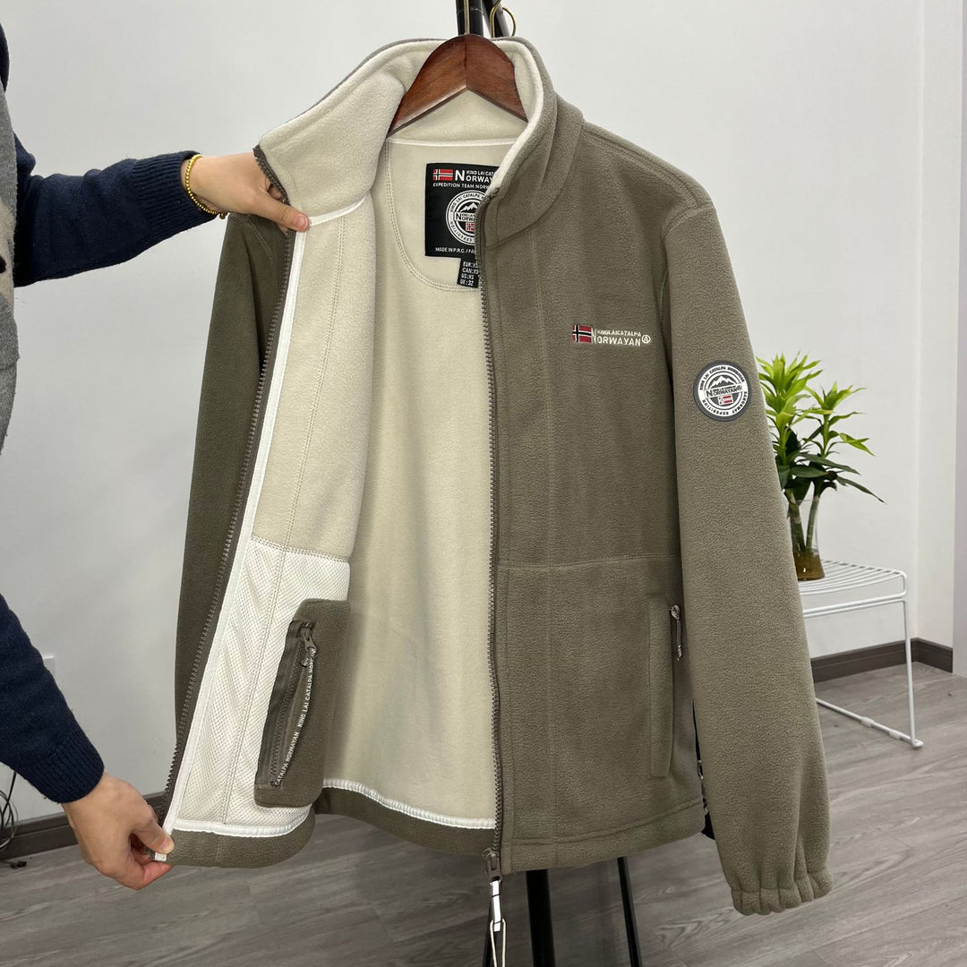 Men High Functional Fleece Jacket Mune Fashion