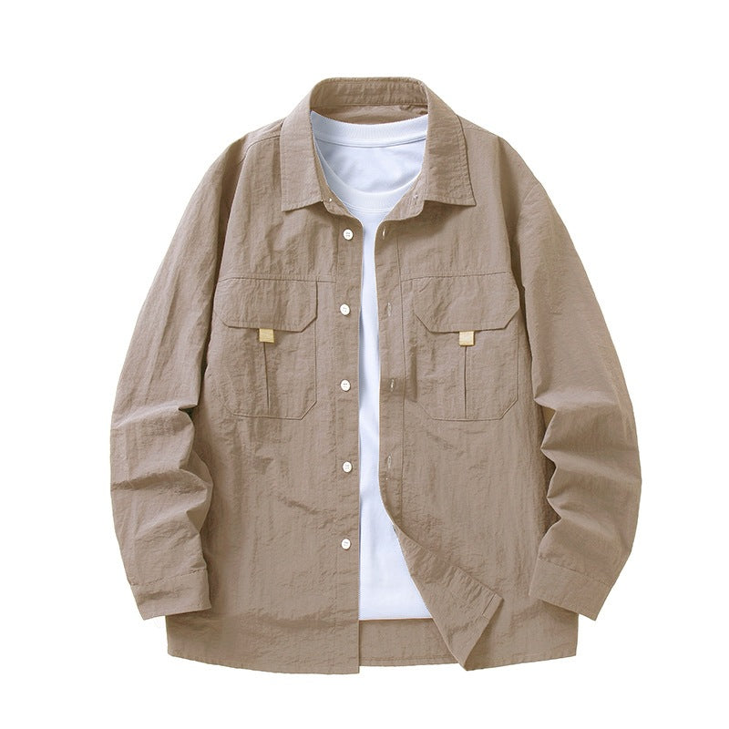 Men's Trendy and Casual Utility Shirt Jacket Mune Fashion