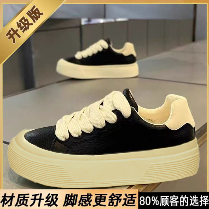 Women's Trendy Sneakers with Reinforced Heel Area and Non-Slip Sole Mune Fashion