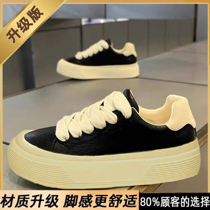 Women's Trendy Sneakers with Reinforced Heel Area and Non-Slip Sole Mune Fashion