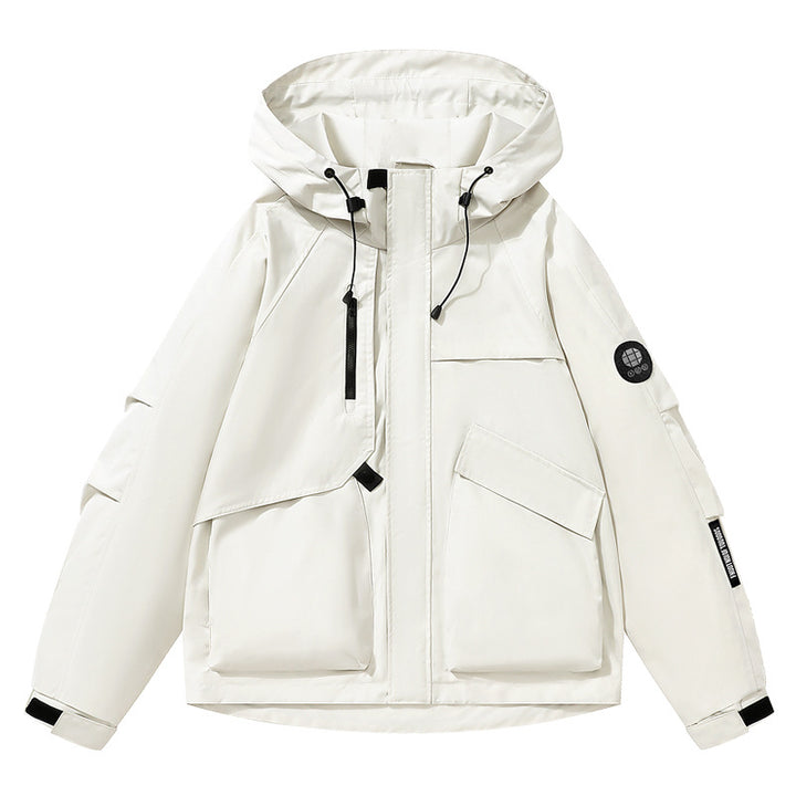 Men's Functional Outdoor Jacket with Numerous Pockets