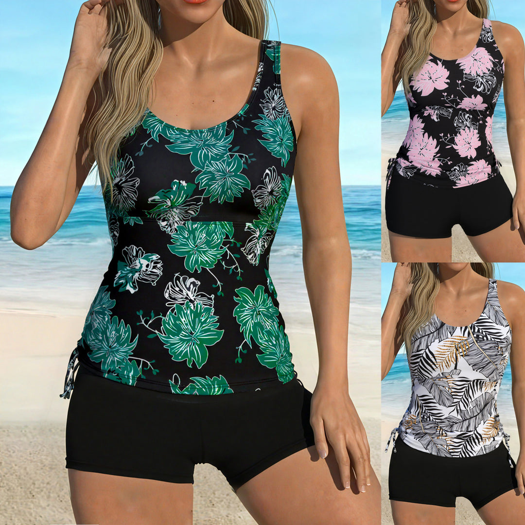 Women's swim set with adjustable straps and casual pants Mune Fashion