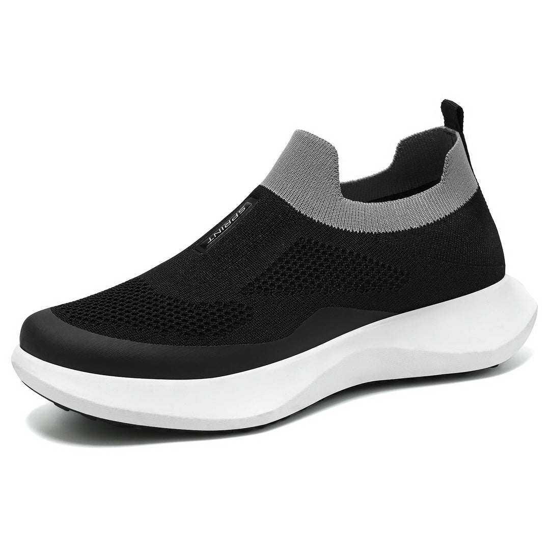 Women's Light Sneakers with Elastic Mesh Upper Mune Fashion