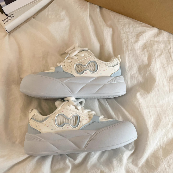 Women's Sports Sneakers with Breathable Mesh Upper and Comfortable Cushioning System Mune Fashion