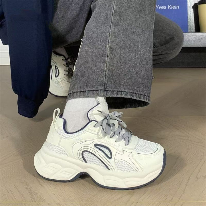 Women's platform sneaker with breathable mesh and sculpted comfort sole Mune Fashion