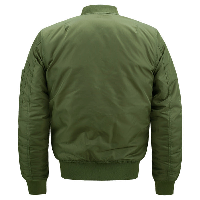 Men's Fashion Bomber Jacket with Functional Zip Pockets Mune Fashion
