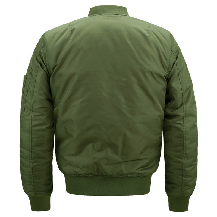 Men's Fashion Bomber Jacket with Functional Zip Pockets Mune Fashion