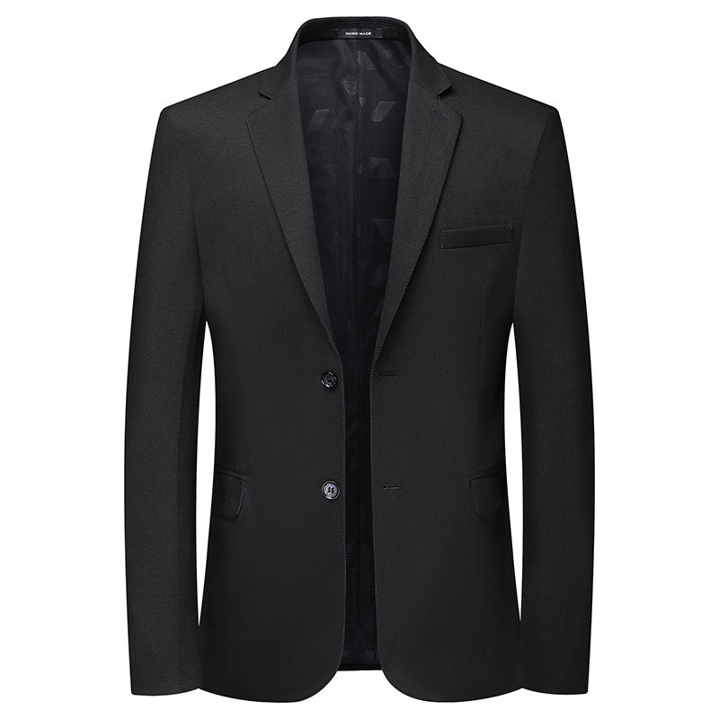 Men's Slim Fit Single Breasted Blazer with Fine Structure Mune Fashion