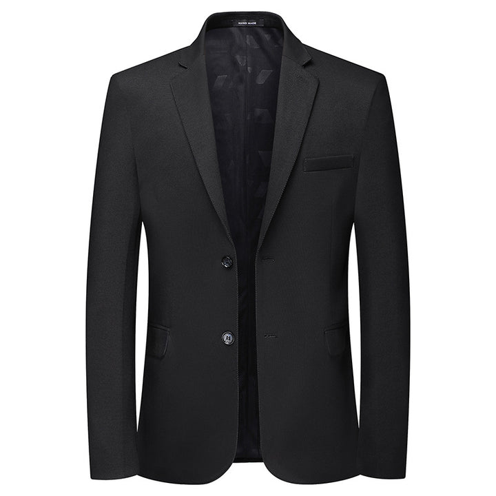 Men's Single-Breasted Suit Jacket with Narrow Lapels and Light Lining Mune Fashion
