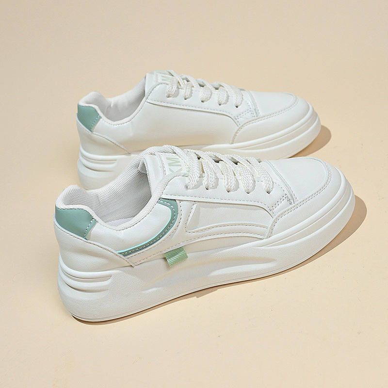 Ladies sporty sneakers with thick sole and soft lining Mune Fashion