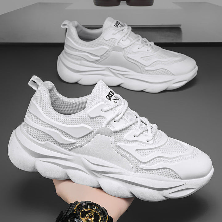 Women Sports Chunky Sneakers with cushioning sole and breathable textile upper Mune Fashion