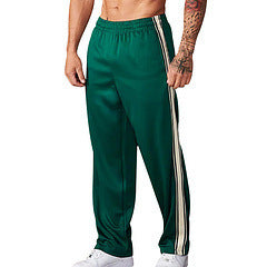 Men's relaxed training pants with side contrast stripe, elastic waistband and straight leg Mune Fashion