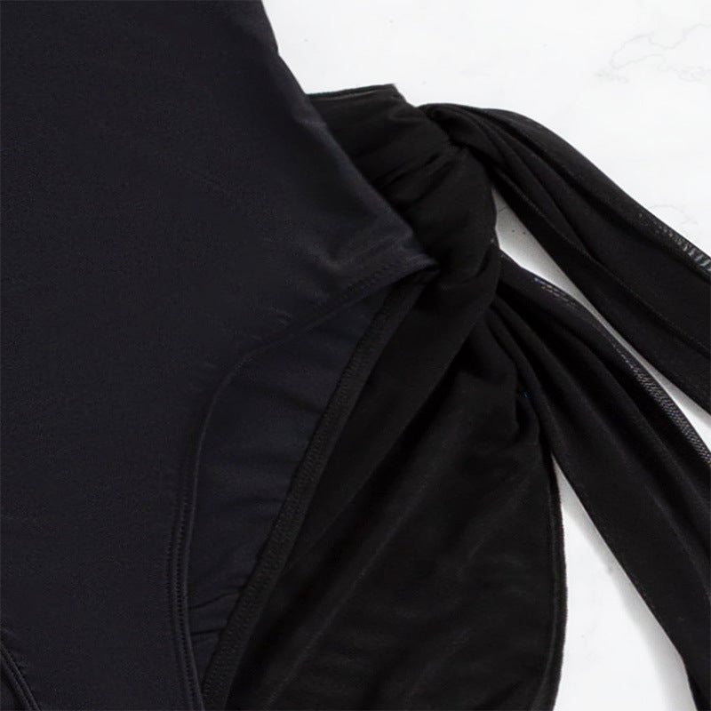 Women's Elegant Swimsuit with Side Wrap Design Mune Fashion