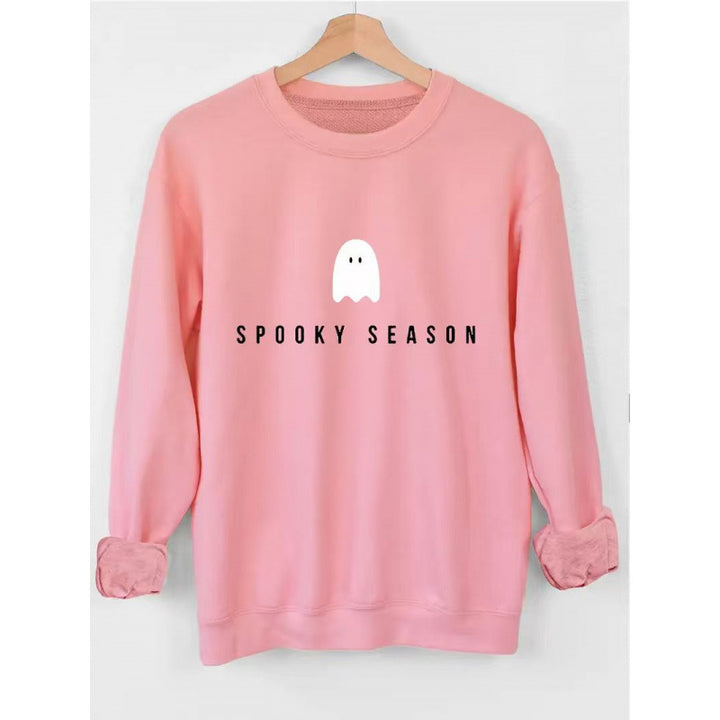 Unisex cool Halloween sweatshirt with ghost print and oversized cut Mune Fashion
