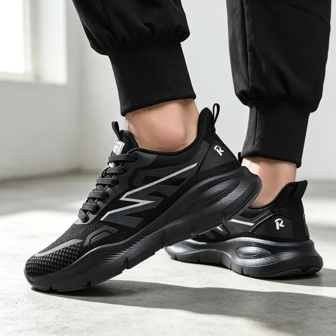 Men's Sporty Casual Sneakers with Breathable Cushioning Mune Fashion