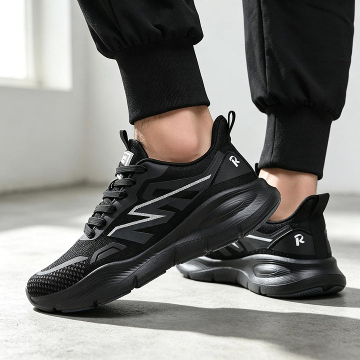 Men's Sporty Casual Sneakers with Breathable Cushioning Mune Fashion