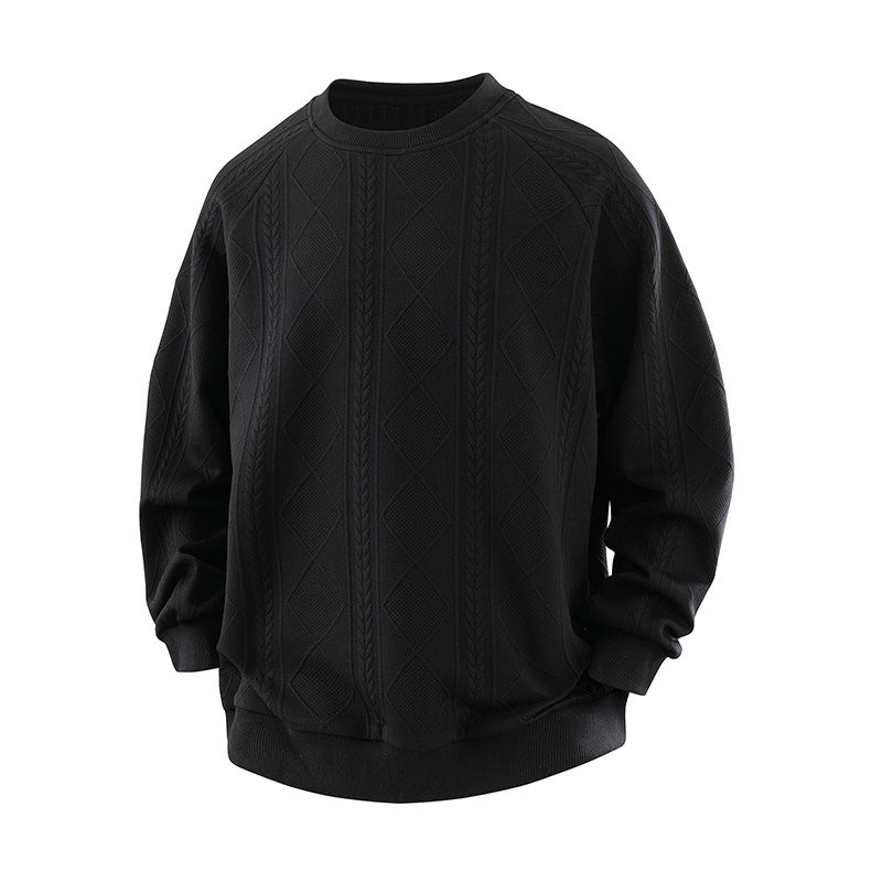 Women Elegant Textured Sweatshirt