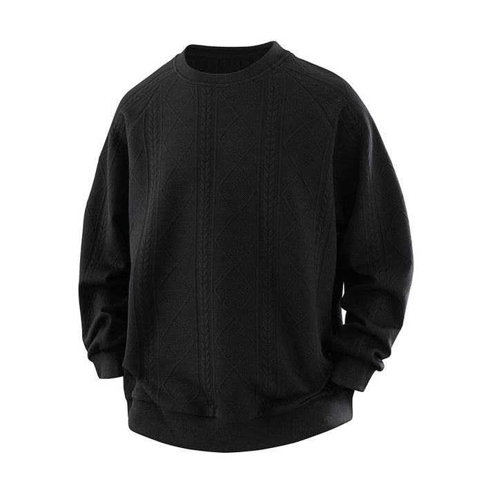 Women Elegant Textured Sweatshirt