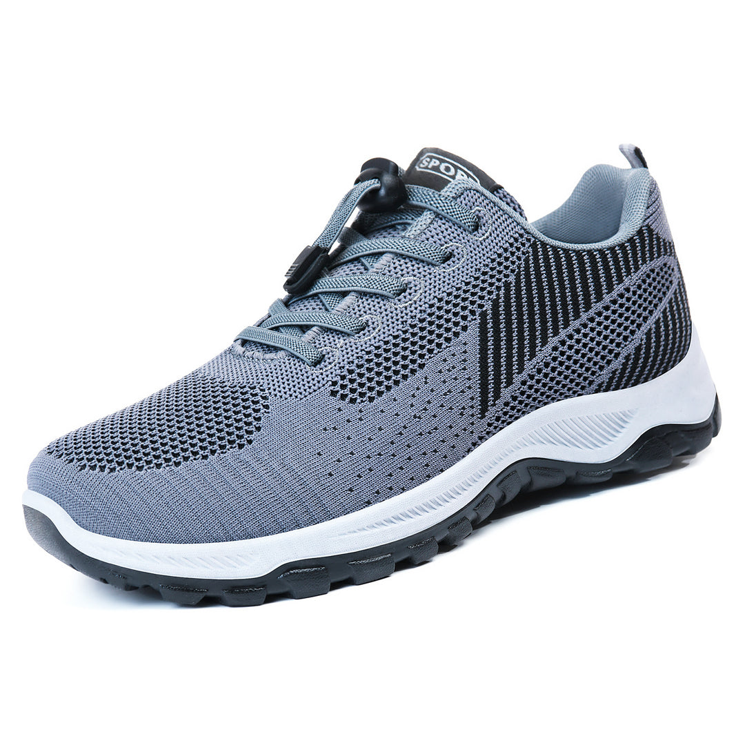 Men's breathable knitted running shoe with shock-absorbing EVA sole Mune Fashion