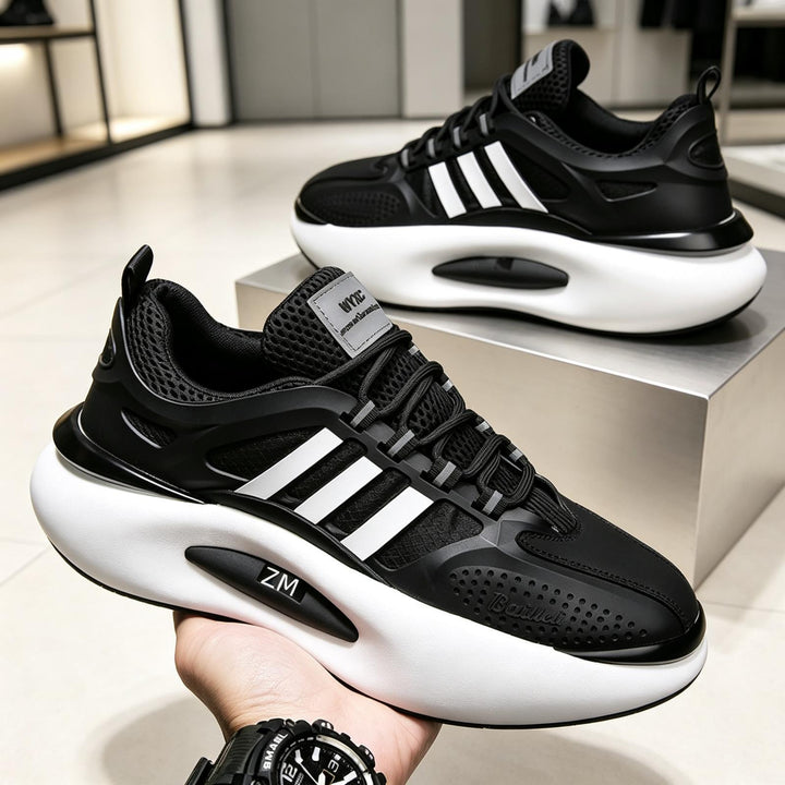Men's Sports Sneakers with Breathable Mesh and Cushioning Mune Fashion