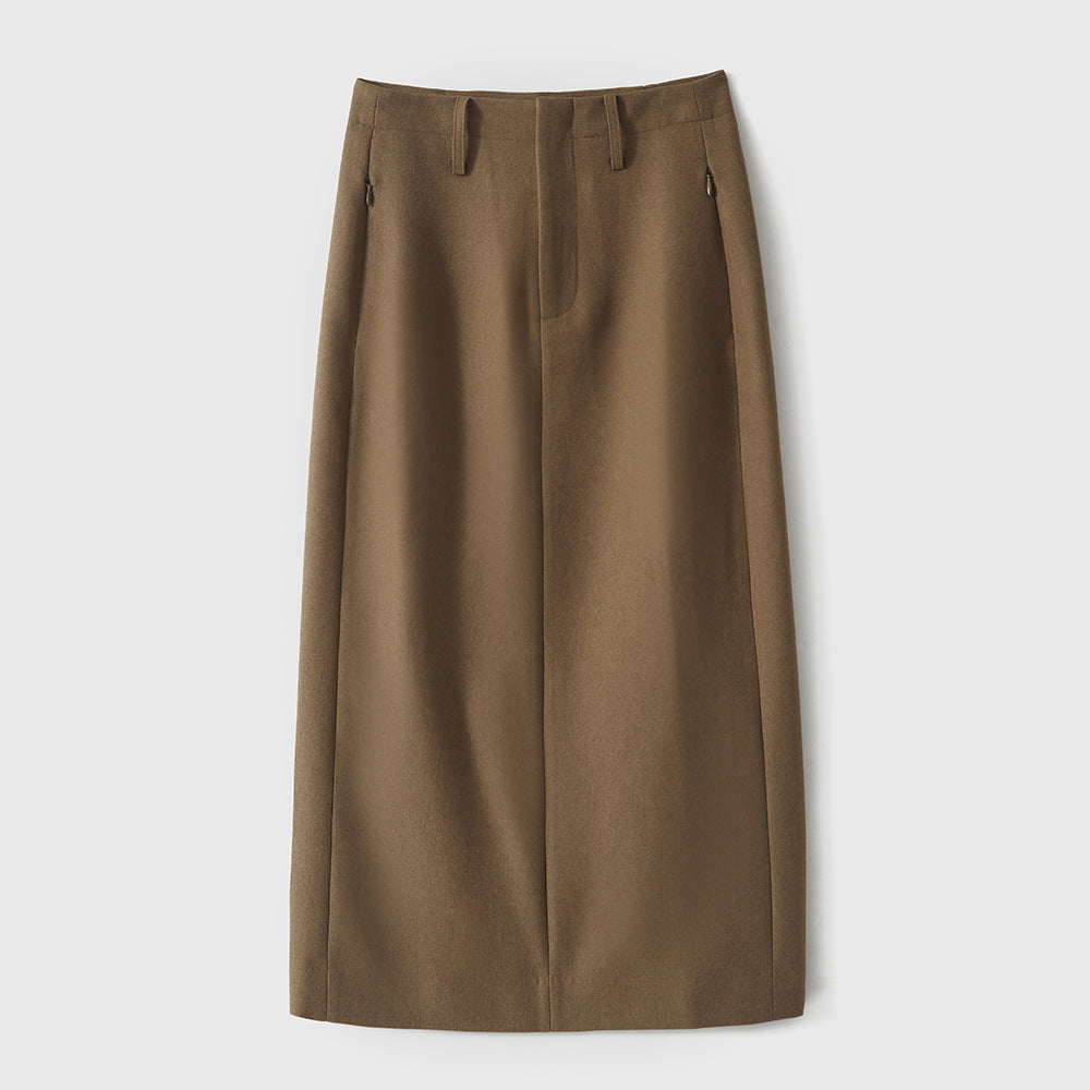 Ladies High-waisted, elegant A-line skirt Mune Fashion