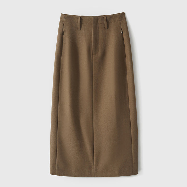 Ladies High-waisted, elegant A-line skirt Mune Fashion