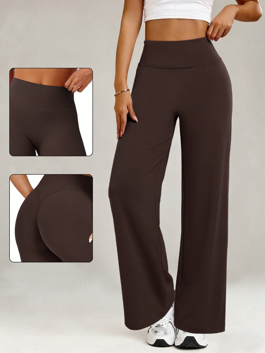 Women's Sporty High-Waisted Pants Mune Fashion