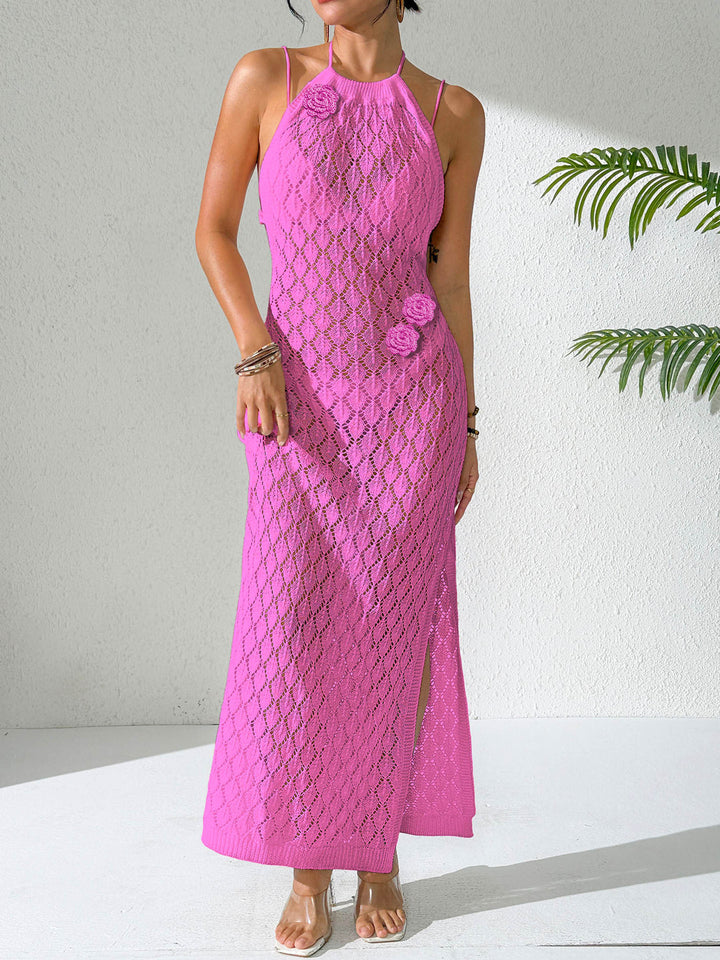 Ladies elegant crochet maxi dress Mune Fashion