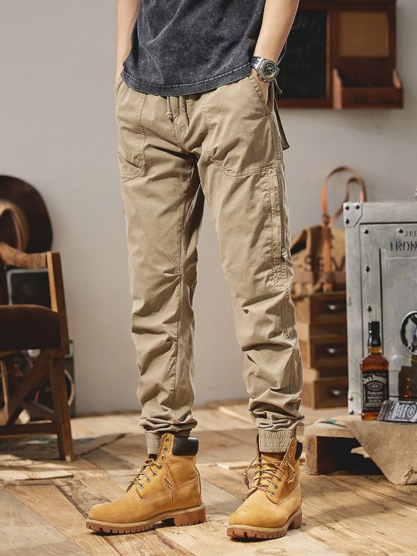 Men's Cargo Jogger Pants with Multi-Function Pockets Mune Fashion