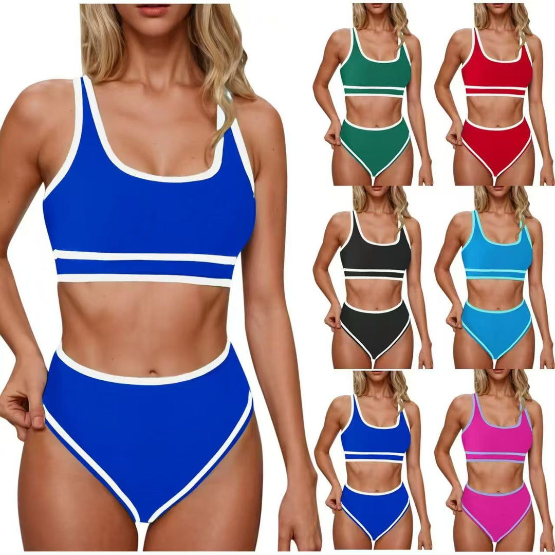 Women's Sporty High-Waisted Bikini Set Mune Fashion