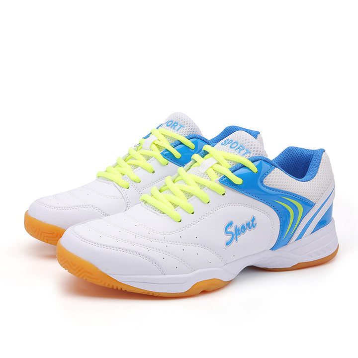 Men's nano lightweight indoor court shoe with non-marking rubber outsole, reinforced toe cap, and cushioning foam midsole Mune Fashion