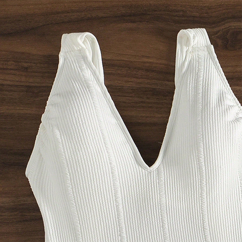 Women's Stylish V-Neck Swimsuit Mune Fashion