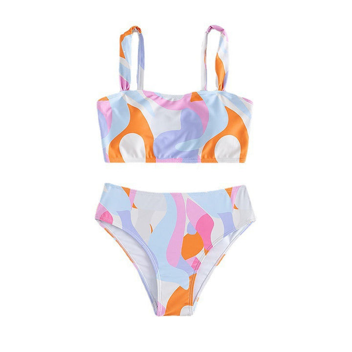 Women's Bikini Set with high-quality square design and elegant waistband height Mune Fashion