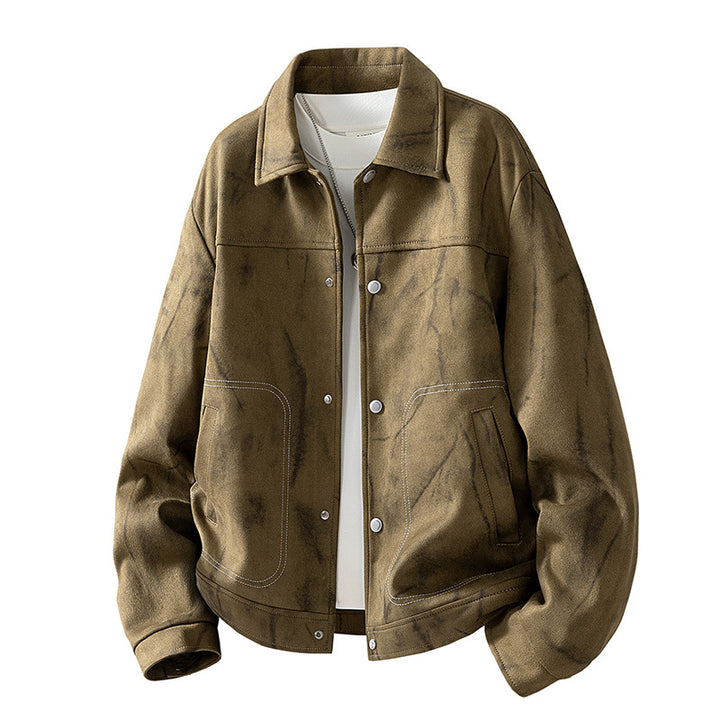 Men's Fashion Jacket with Teddy Fur Lining Mune Fashion