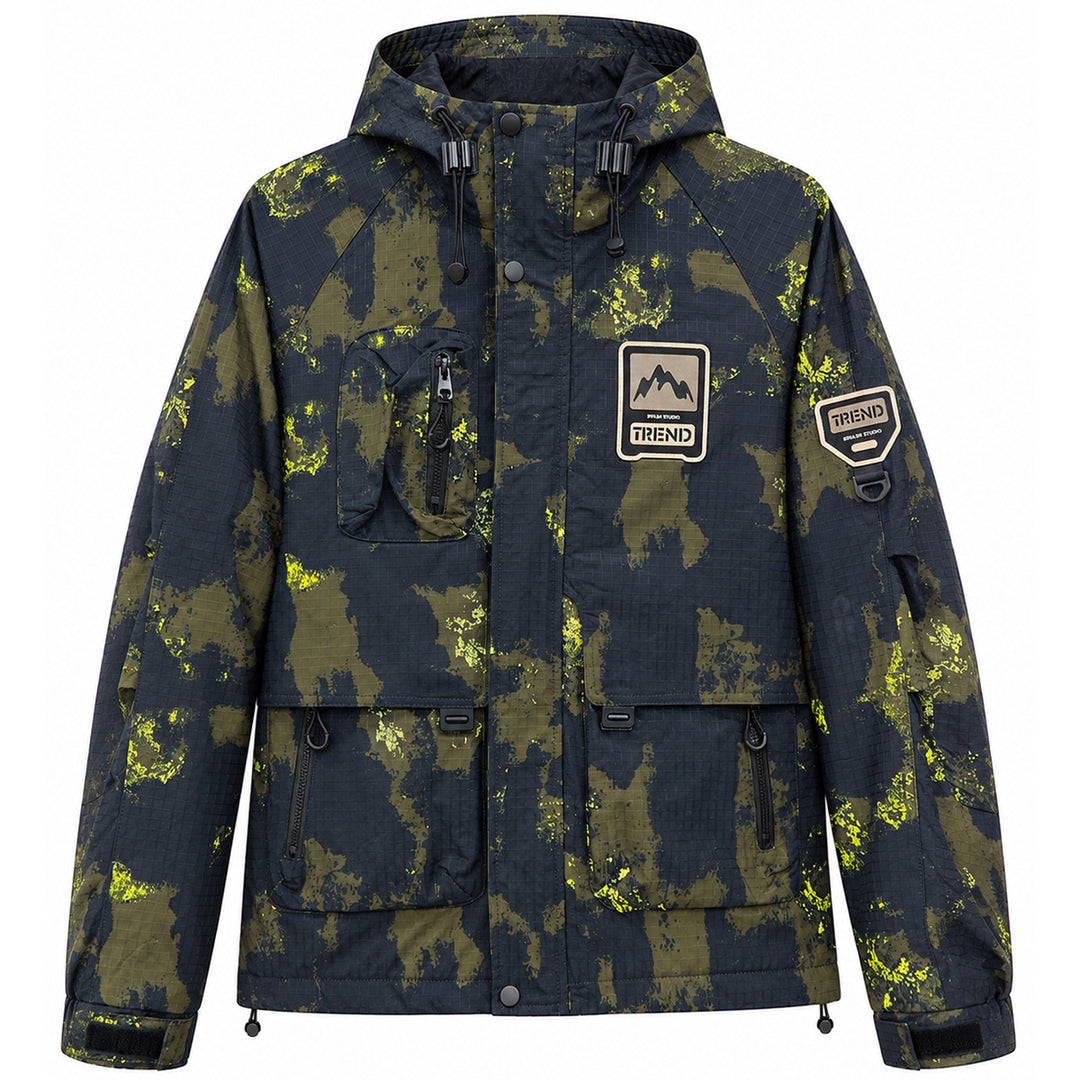Men's Technical Outdoor Jacket with Practical Pockets Mune Fashion