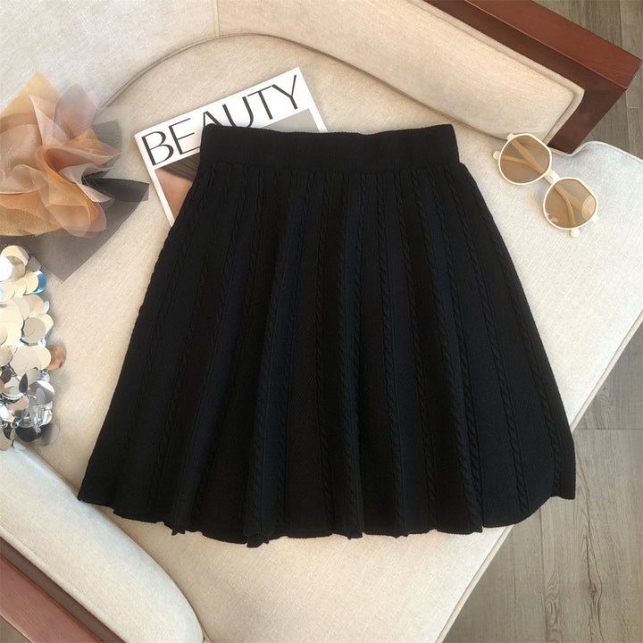 Women's Knit Skirt Mune Fashion