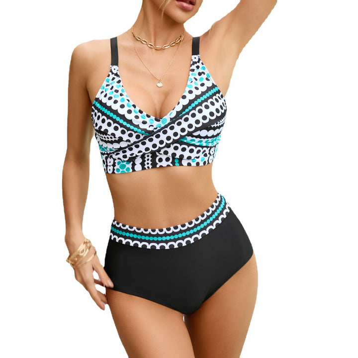 Women's High-Cut Crop Bikini Mune Fashion