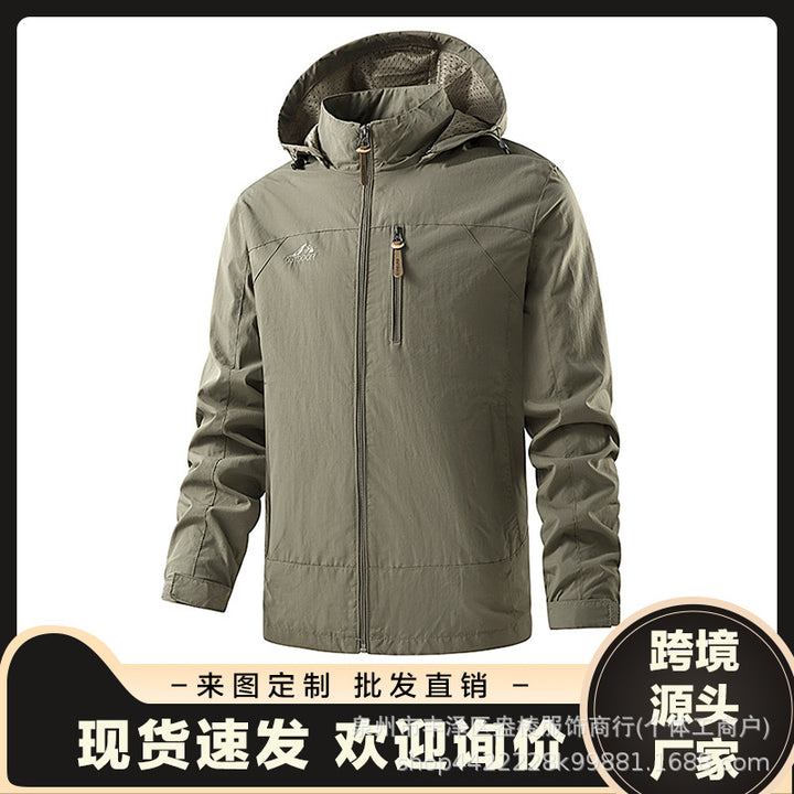 Men's lightweight and weatherproof outdoor jacket Mune Fashion