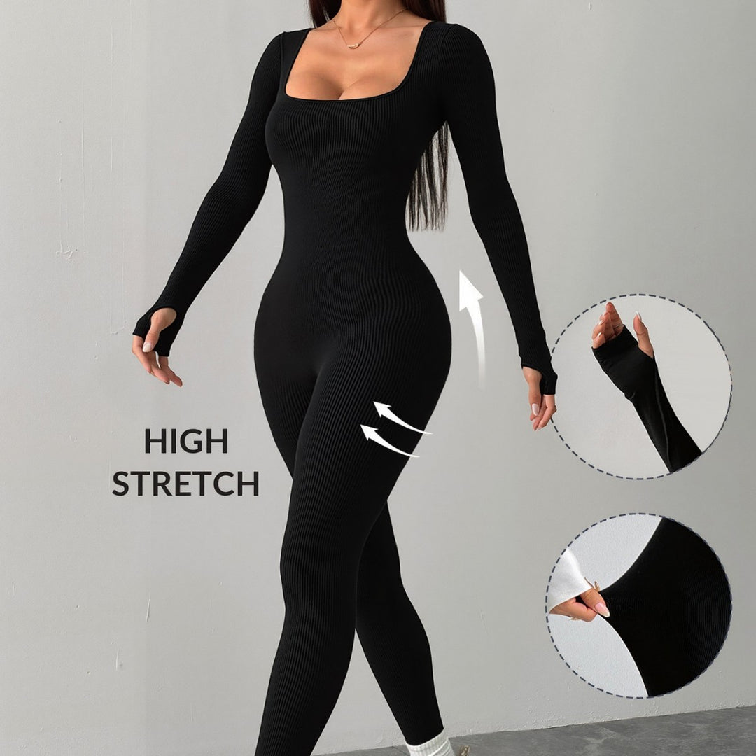 Women Highly Stretchable Jumpsuit Mune Fashion